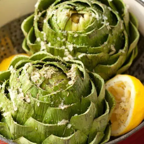 Rosemary Infused Boiled Artichoke