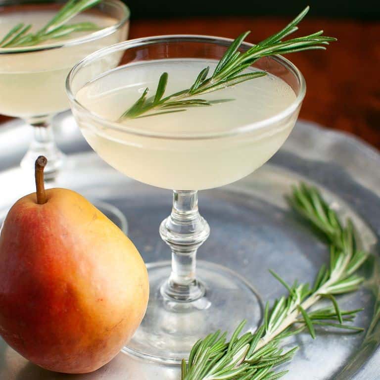 Rosemary Infused Pear Butter