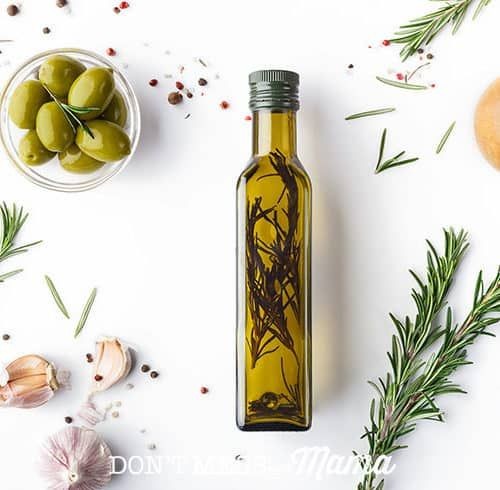 Rosemary and Black Pepper Infused Olive Oil