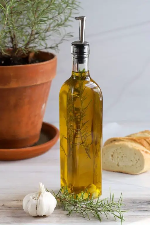 Rosemary and Garlic Infused Olive Oil