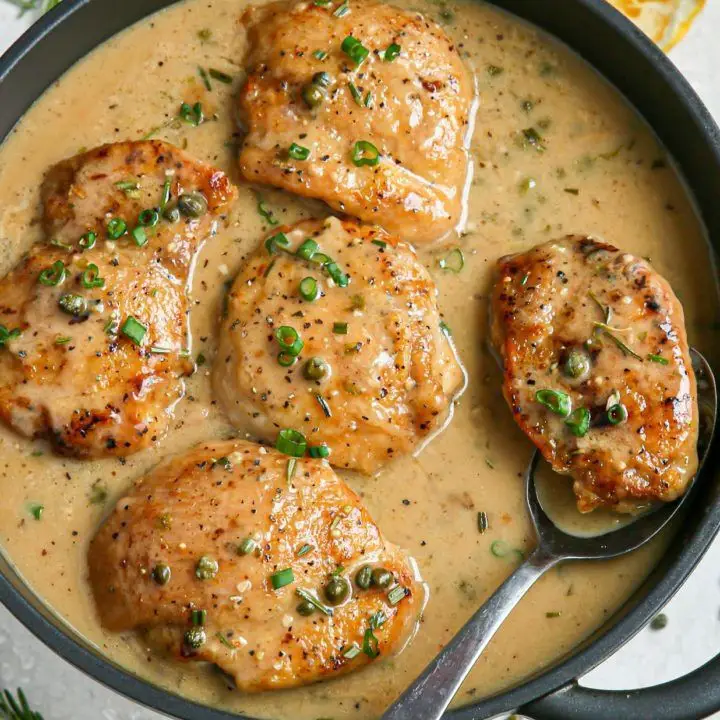 Rosemary and Lemon Chicken Piccata