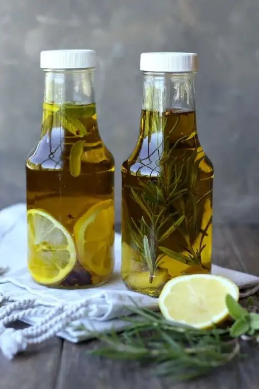 Rosemary and Lemon Infused Olive Oil