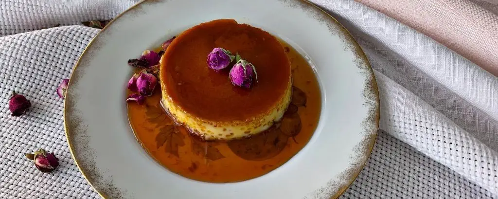 Rosewater Crème Caramel