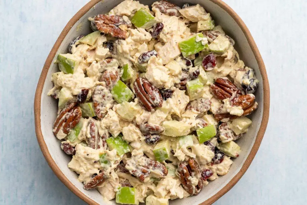 Rotisserie Chicken Salad with Apples and Pecans