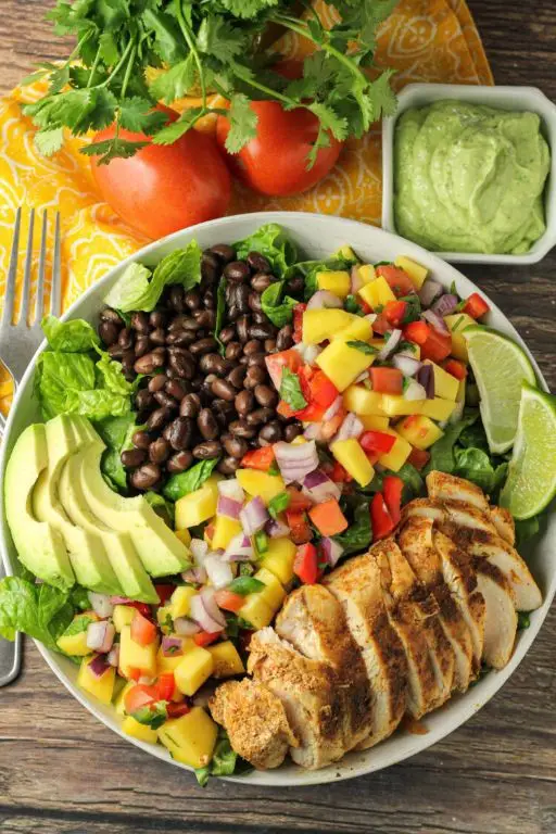 Rotisserie Chicken Salad with Mango and Cilantro