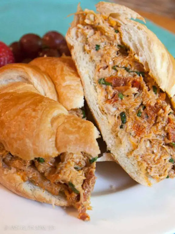 Rotisserie Chicken Salad with Sun-Dried Tomatoes and Basil
