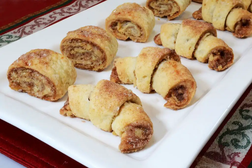 Rugelach with Cinnamon and Walnuts