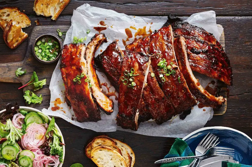 Rum-Glazed Spare Ribs