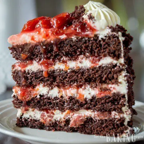 Rum-Soaked Black Forest Cake