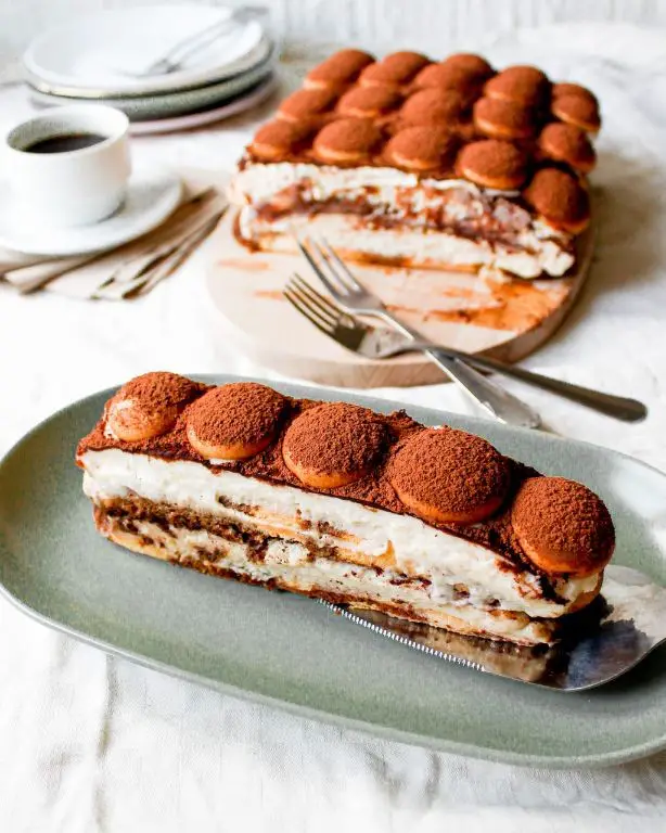 Rum-infused Tiramisu Cake