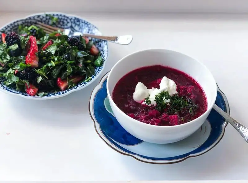 Russian Kale Borscht