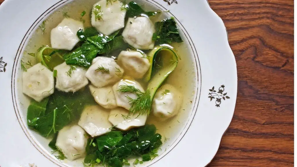 Russian Kale Pelmeni