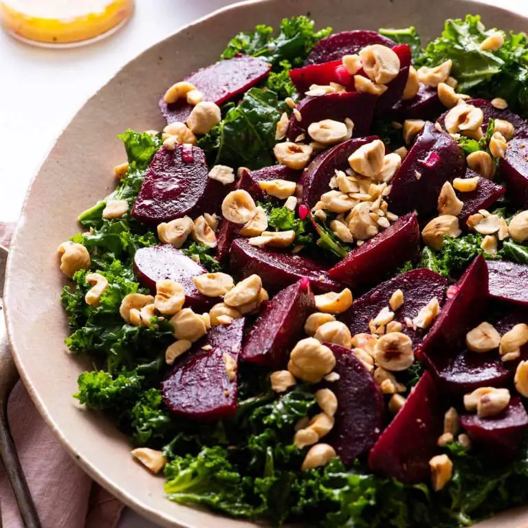 Russian Kale and Beet Salad