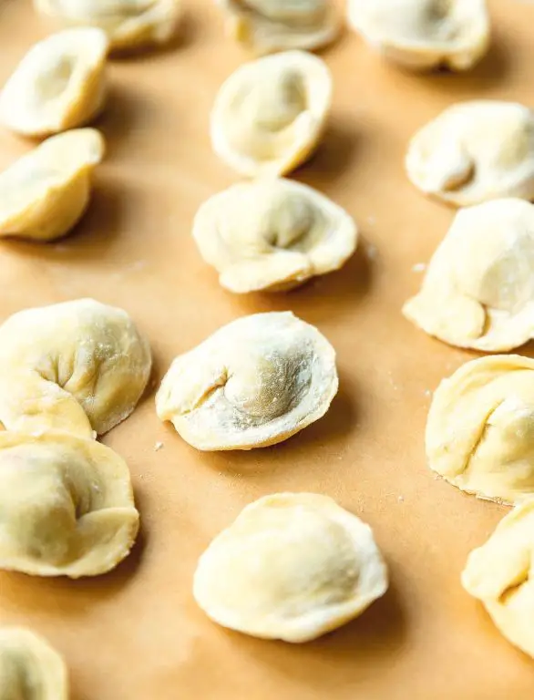 Russian Kale and Cottage Cheese Dumplings