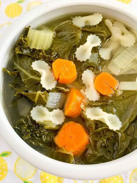 Russian Kale and Dill Soup