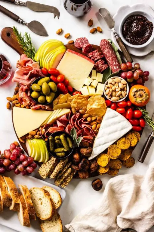 Rustic Bread and Charcuterie Arrangement