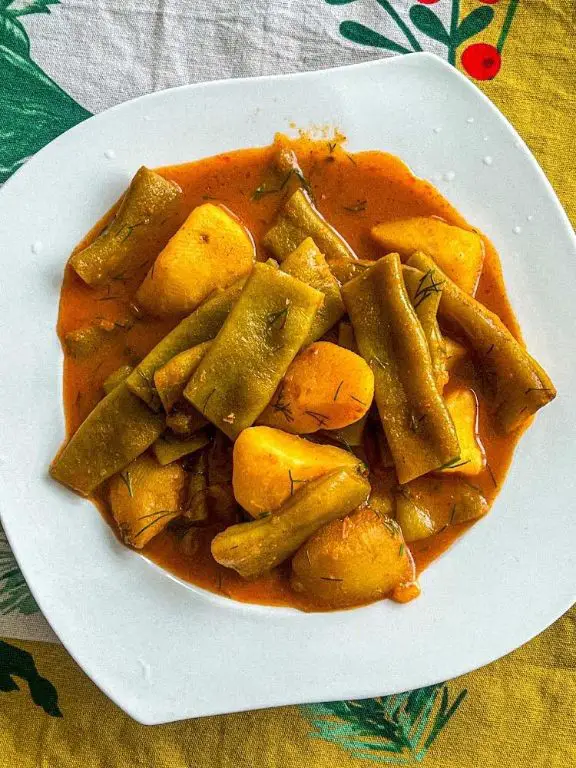 Rustic Italian Potato and Bean Stew