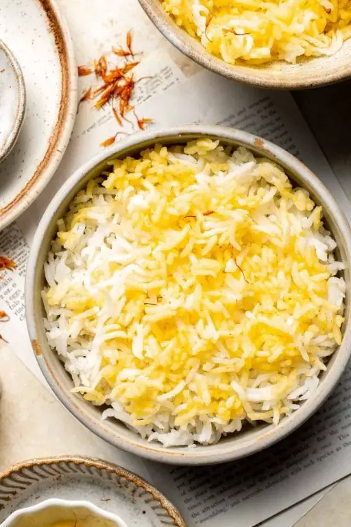 Saffron Infused Basmati Rice