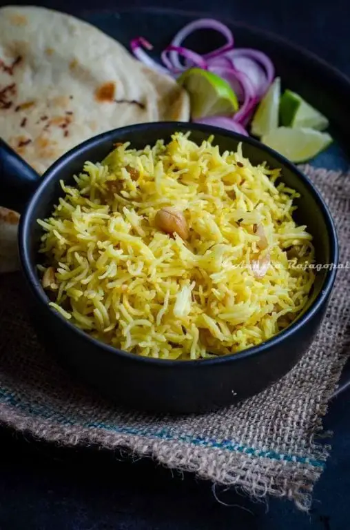 Saffron Infused Vegetable Pulav