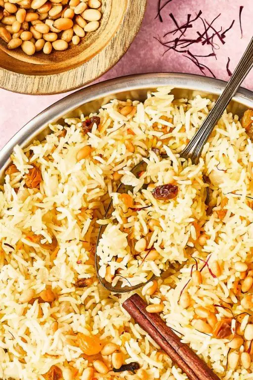 Saffron Rice with Saffron and Cinnamon
