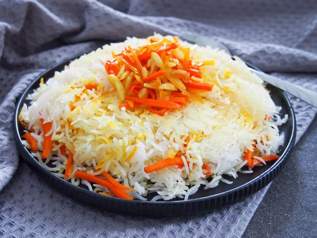 Saffron Rice with Saffron and Orange Zest