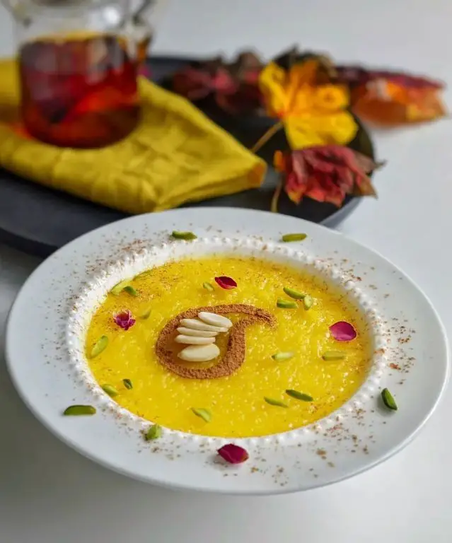 Saffron Rice with Saffron and Rosewater