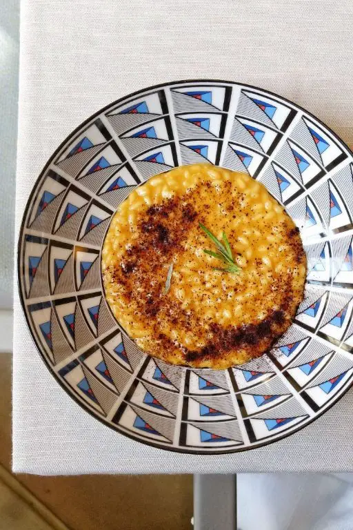 Saffron Risotto with Sea Urchin