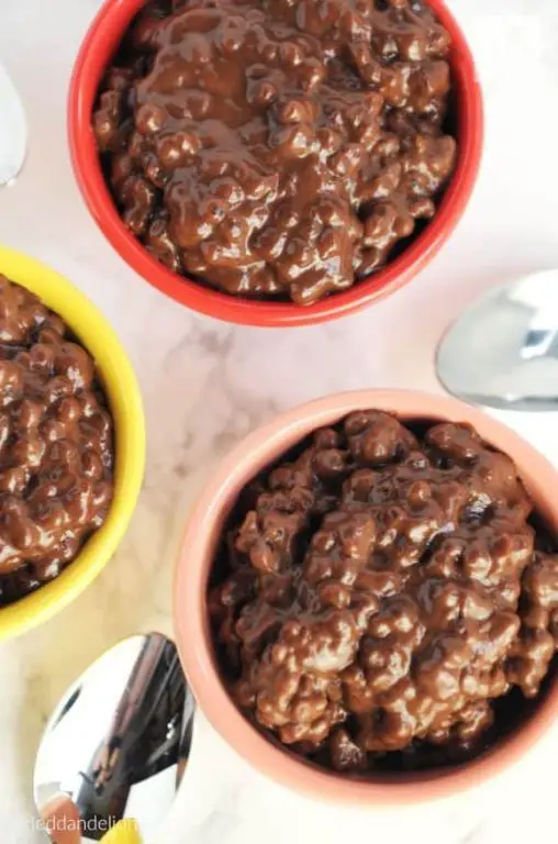 Sago Pearls in Chocolate Sauce