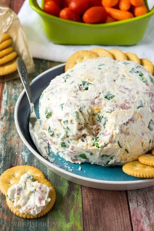Salami and Cheddar Cheese Ball