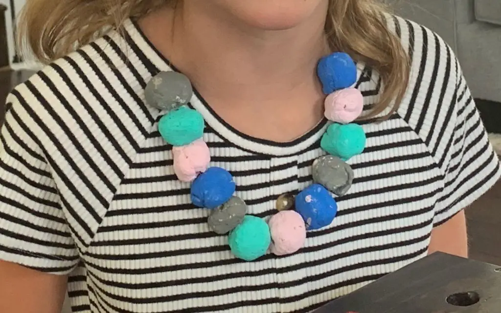 Salt Dough Bead Necklaces