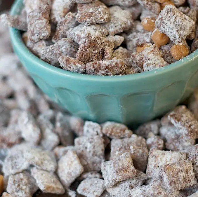 Salted Caramel Muddy Buddies