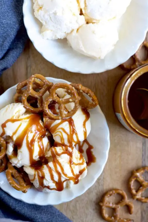Salted Caramel Pretzel Sundae