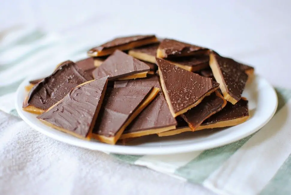 Salted Chocolate Toffee
