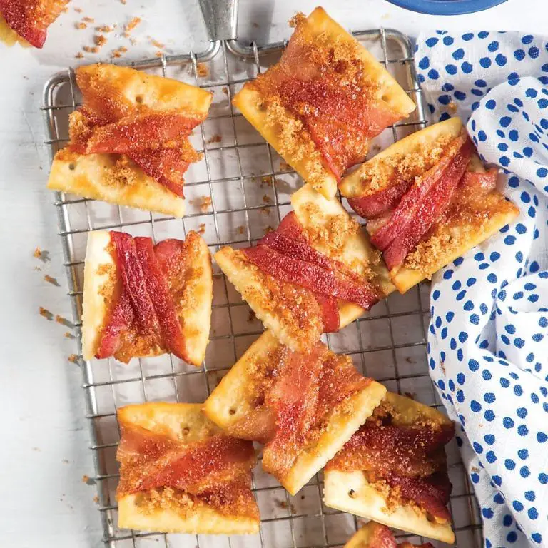 Saltine Cracker Bacon-Wrapped Appetizers