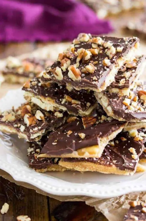 Saltine Cracker Chocolate Fudge