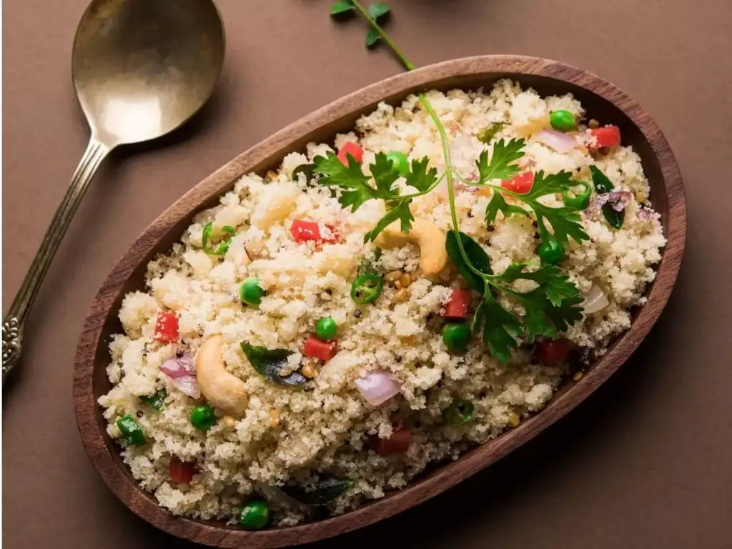 Samak Rice Pulao with Mixed Vegetables