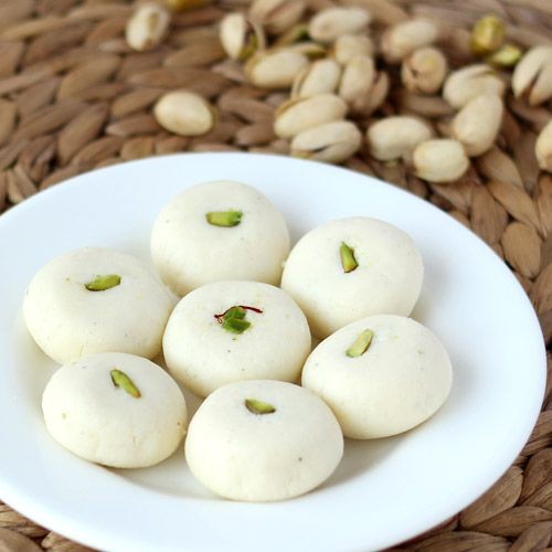 Sandesh with Fresh Paneer