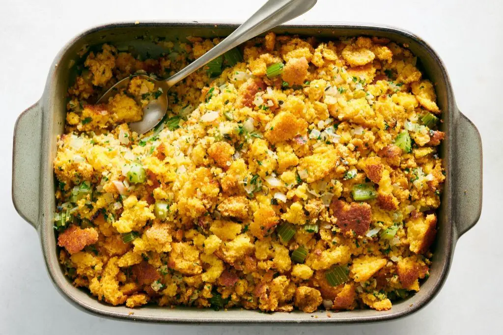 Savory Corn Bread Stuffing