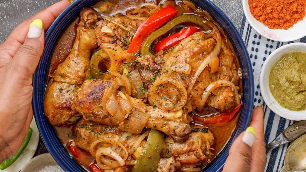 Savory Haitian Chicken and Rice