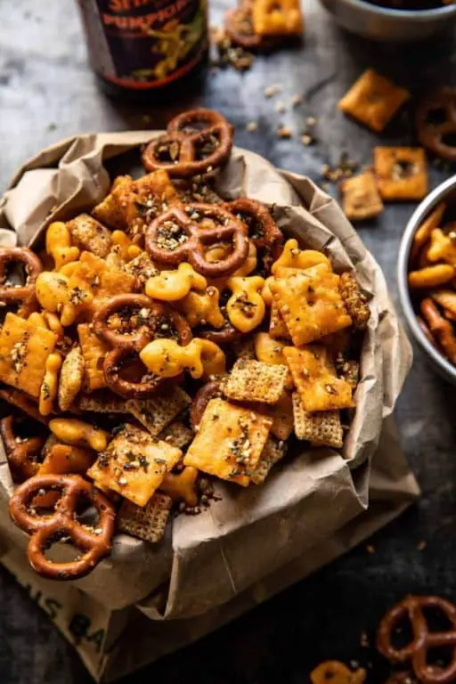 Savory Herb Pretzel Crisps