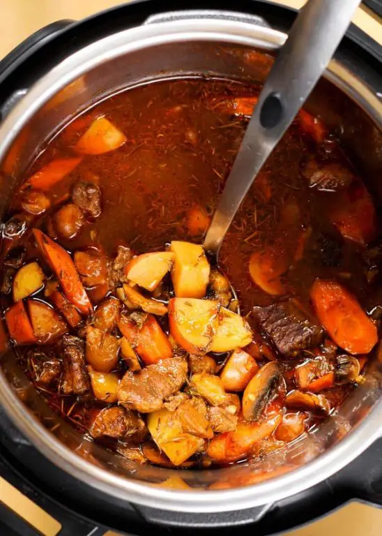 Savory Instant Pot Corned Beef Stew
