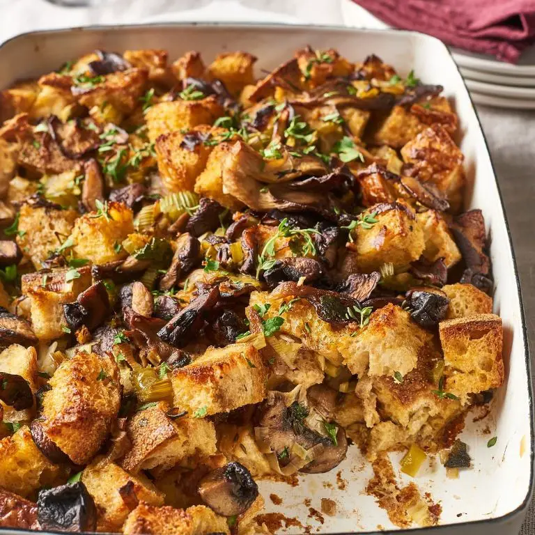 Savory Mushroom and Walnut Stuffing