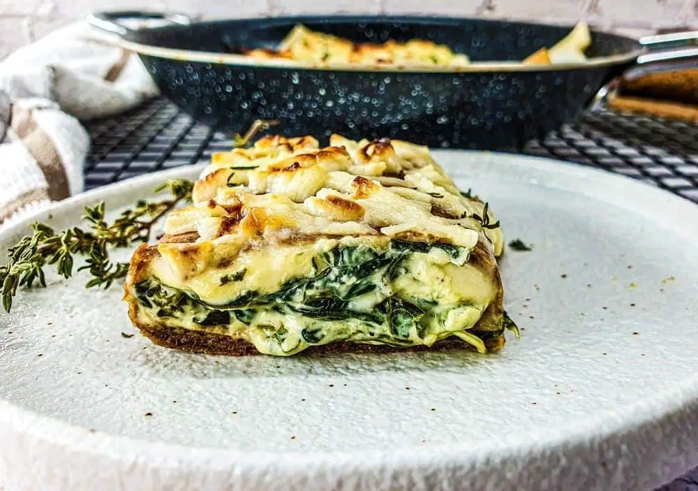 Savory Spinach and Feta Blintzes