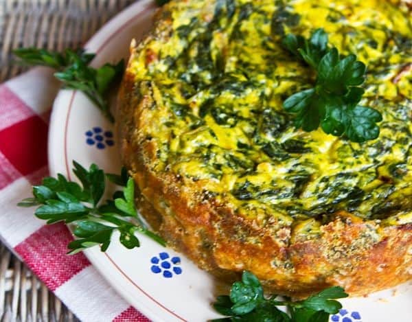 Savory Spinach and Ricotta Torta