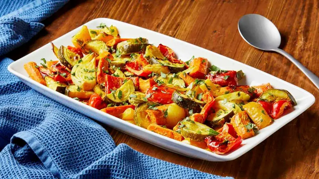 Savory Worcestershire Roasted Vegetables
