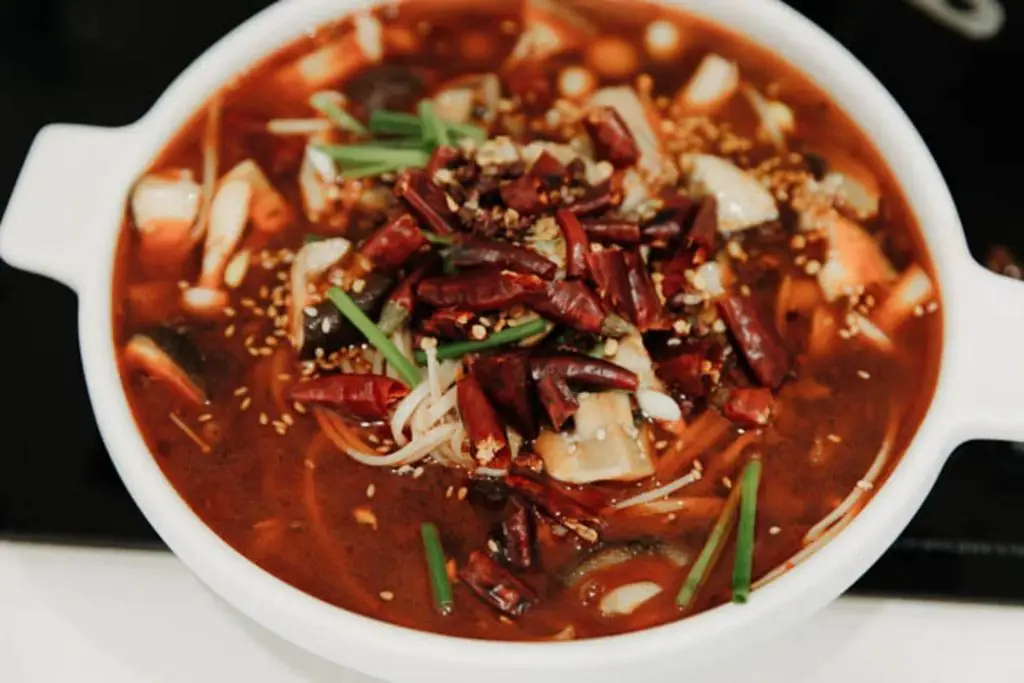 Schezuan Peppercorn Mushroom Soup
