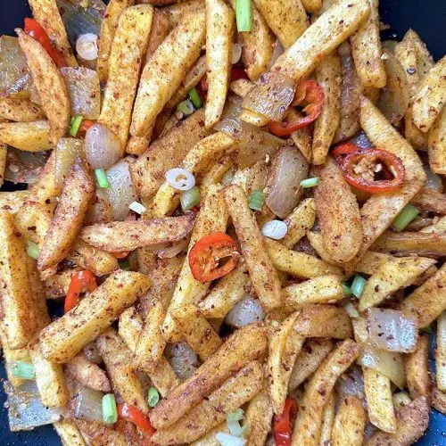 Schezuan Peppercorn Potato Wedges