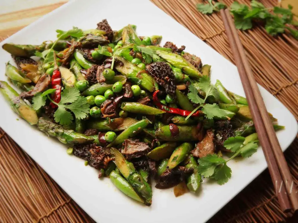 Schezuan Peppercorn Stir-Fried Greens