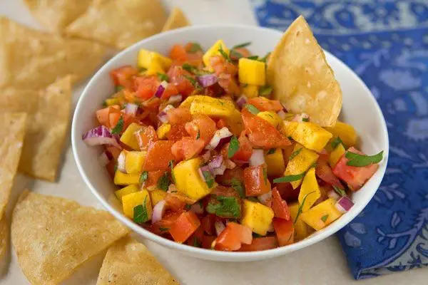Scorpion and Mango Salsa