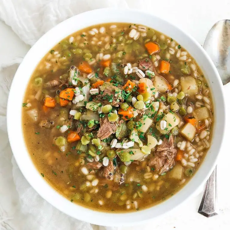 Scotch Broth with Lamb